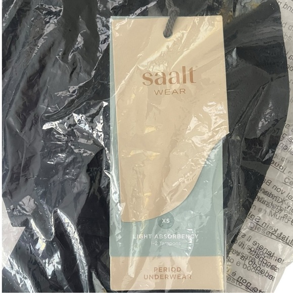NWT Saalt Hipster Lace Light Period Underwear sz XS - Picture 3 of 8
